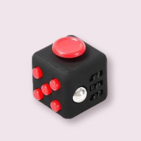 Red Fidget Cube - Picture 1 of 2